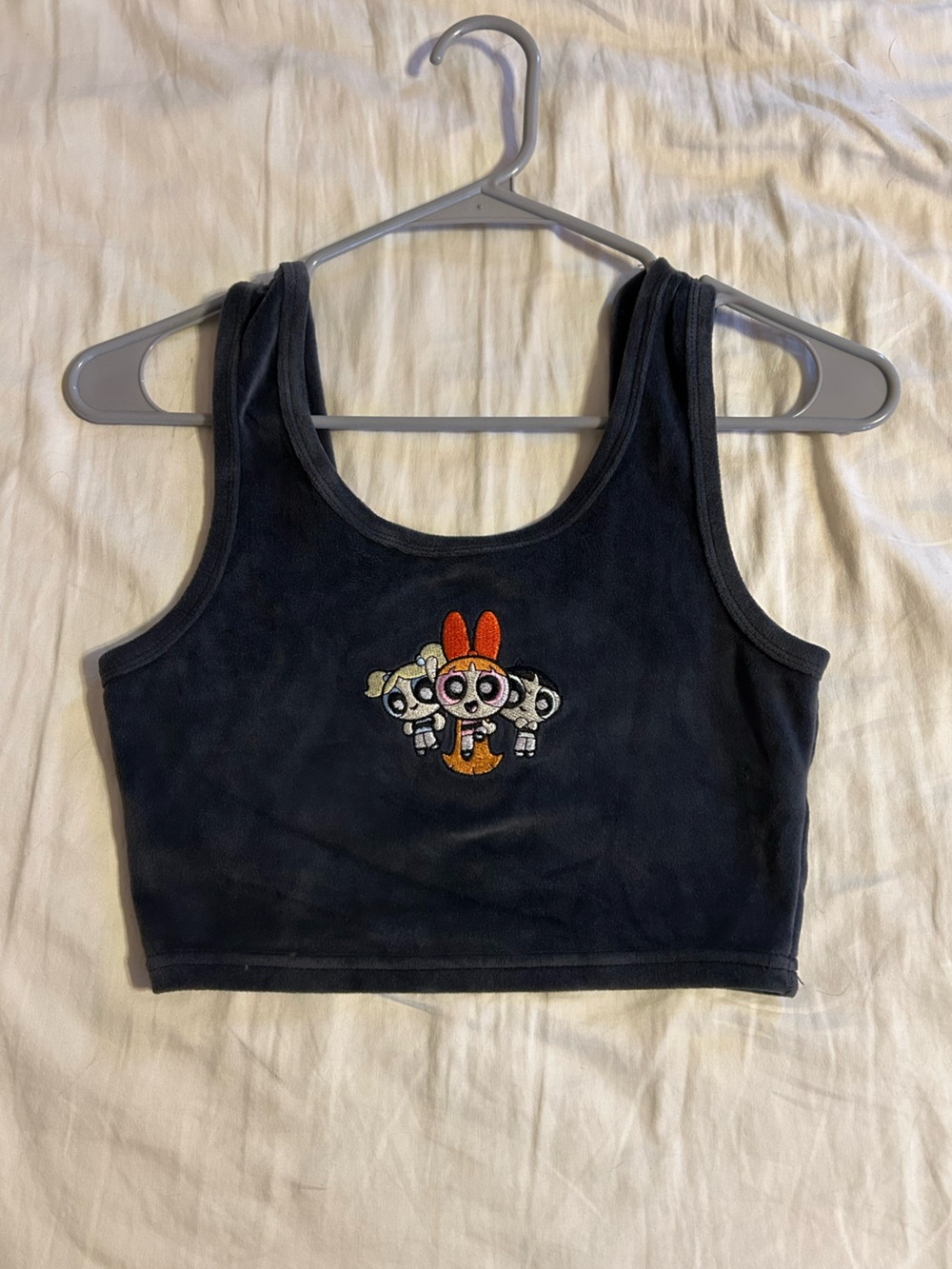 powerpuff girls cropped tank top